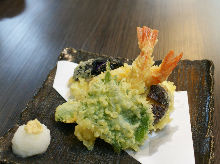 Assorted tempura