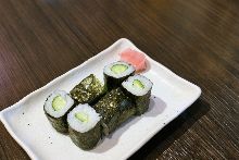 Cucumber sushi rolls