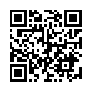 QR Code links to Homepage