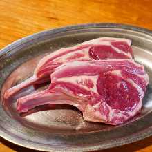 Bone-in lamb steak