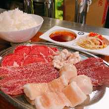 Assorted offal Assorted offal
