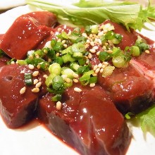 Beef liver (yakiniku)