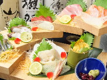 Assorted sashimi, 5 kinds