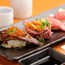 Assorted nigiri sushi