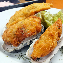 Deep-fried oysters