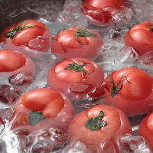 Sliced tomatoes