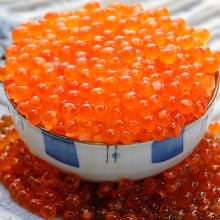 Salmon roe rice bowl