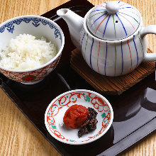 Ochazuke(rice with tea)