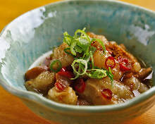 Simmered organ meats