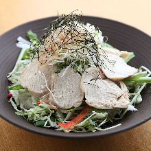 Steamed chicken salad