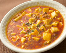 Spicy tofu and ground meat Spicy tofu and ground meat