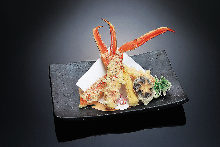 Crab tempura