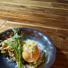 smoked egg garibata enoki