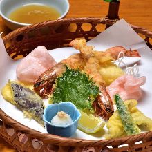 Assorted tempura