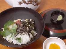 Ochazuke(rice with tea)