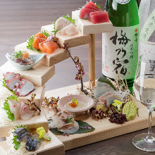 Assorted sashimi, 7 kinds
