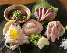 Edible raw chicken
