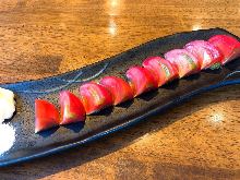 Sliced tomatoes