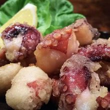 Fried octopus