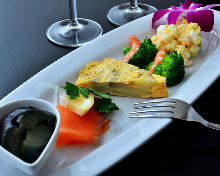Assorted appetizers