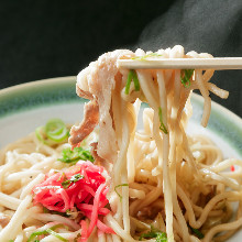 Sauteed wheat noodles