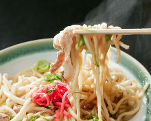 Sauteed wheat noodles