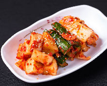 Assorted kimchi