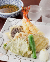 Assorted tempura