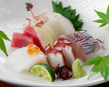 Assorted sashimi, 5 kinds