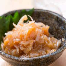 Shark cartilage with pickled plum