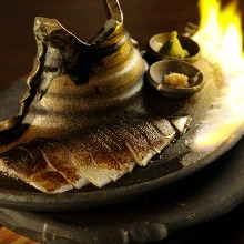 Seared pickled mackerel