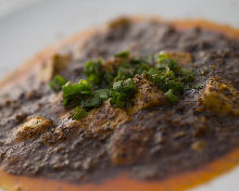 Spicy tofu and ground meat