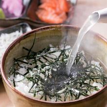 Ochazuke(rice with tea)