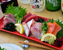 Assorted sashimi, 5 kinds