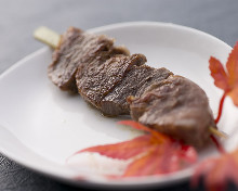 Beef sirloin skewer