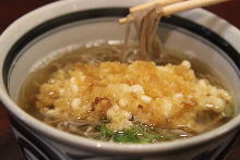 Buckwheat noodles with tempura