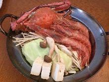 Seafood hotpot Seafood hotpot