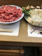 Beef shabu-shabu