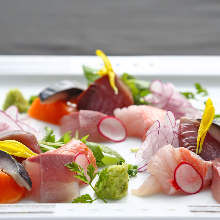 Assorted sashimi, 3 kinds