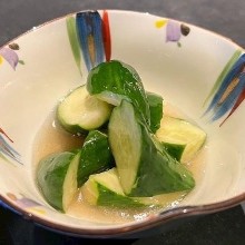 Smashed cucumber salad