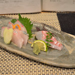 Assorted sashimi, 3 kinds