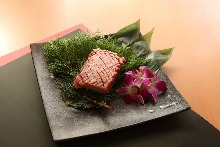 Premium beef tongue steak