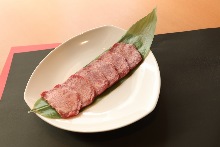 Premium grilled tongue seasoned with salt