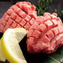 Beef tongue steak