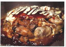 Hiroshima-style okonomiyaki Hiroshima-style okonomiyaki