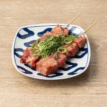 Beef tongue skewer