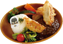 Monster Hunter The Field Hunter Meal Plate -Nergigante's Large Horn-