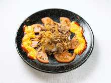 Delicious Beef Hotpot Bowl Flame Pillar Special