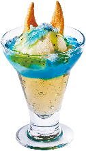 Zinogre s Bili Bili Parfait(Monster hunter collaboration food)