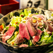 Roast beef salad